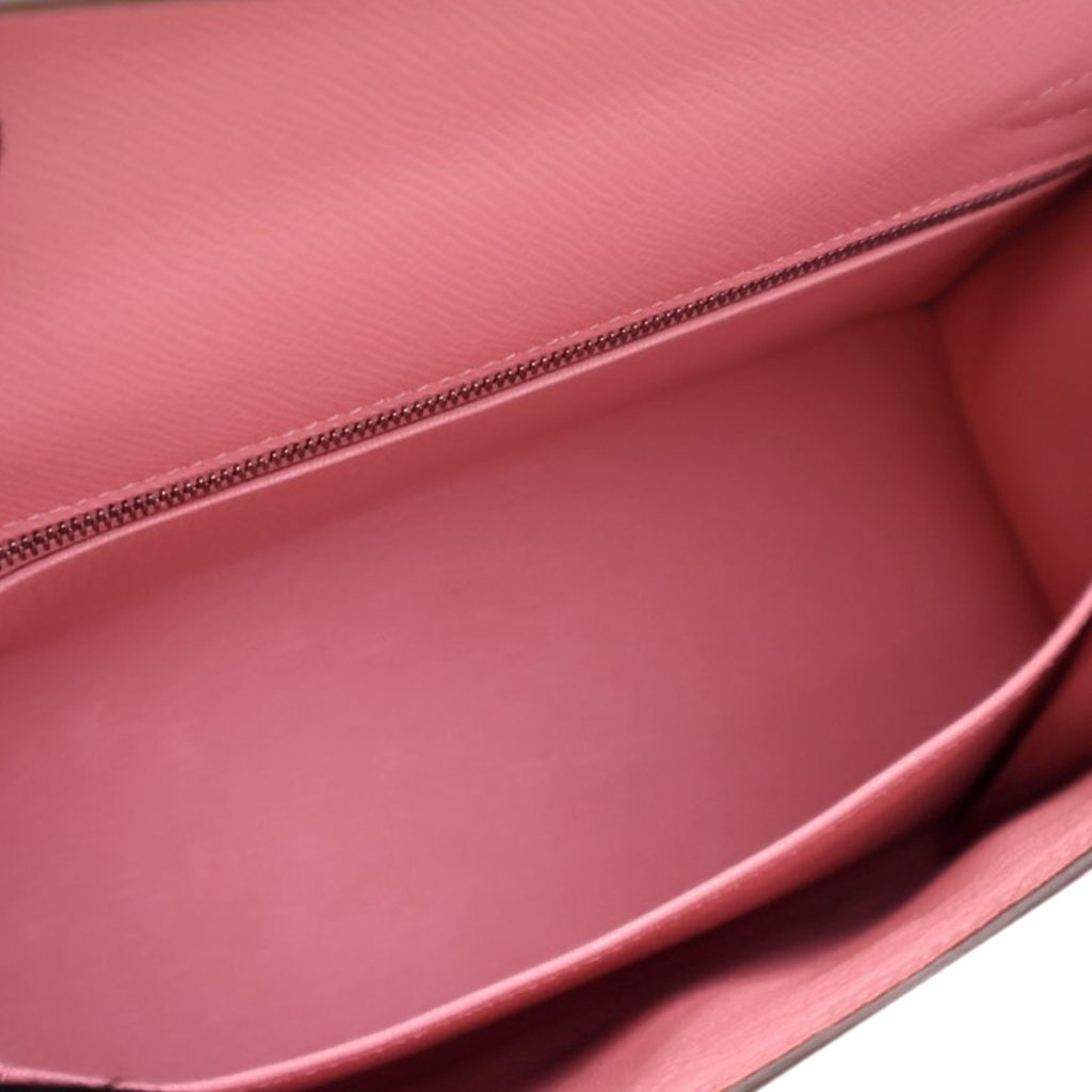 Hermès Epsom Kelly II Sellier 25 - Side view