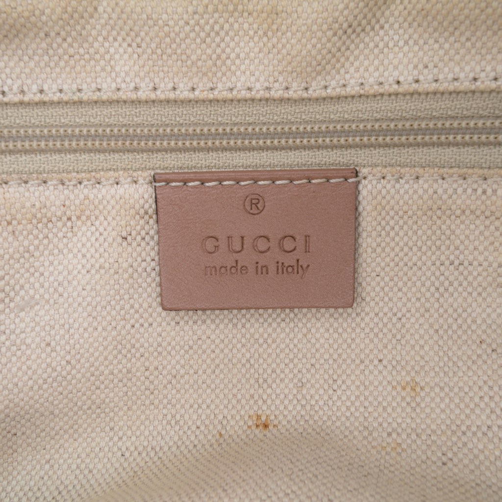 Gucci Diamante Canvas Sukey Satchel - 5