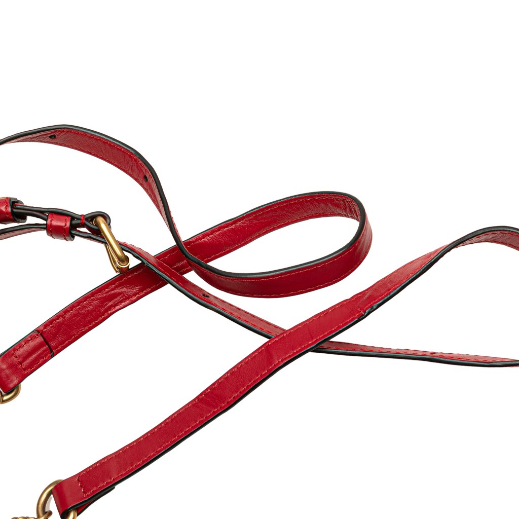 Gucci Mini GG Marmont Matelasse Leather Round Backpack - Image 12