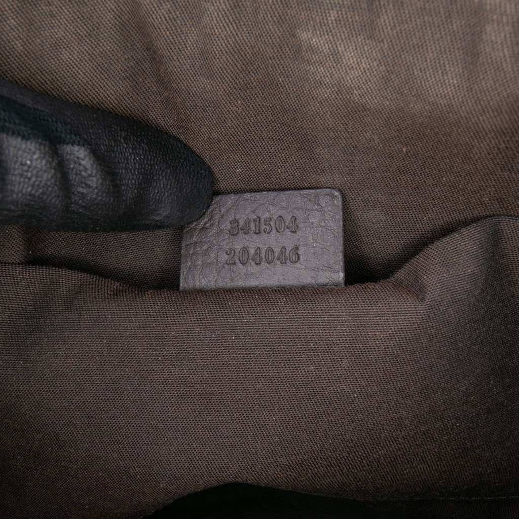 Gucci Mini Leather Web Dome Satchel - Detail 1