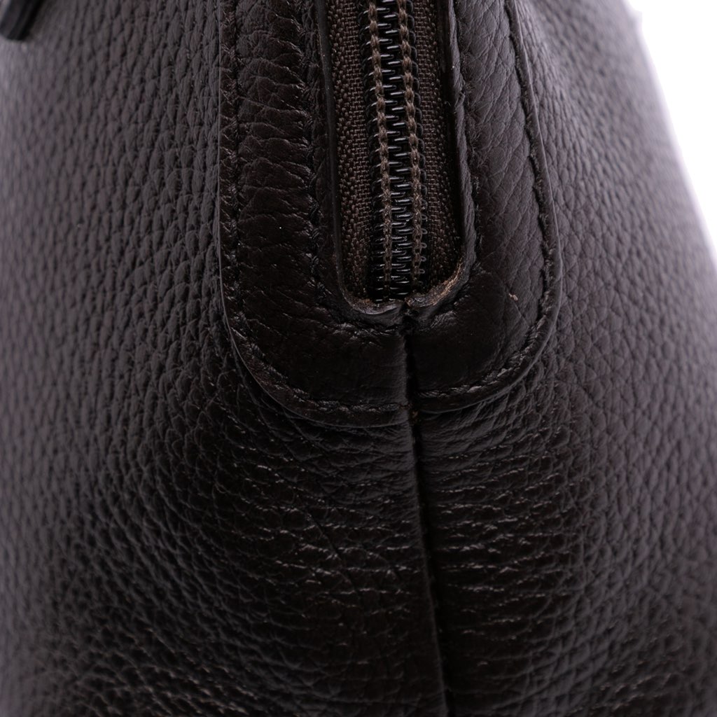 Gucci Mini Leather Web Dome Satchel - Image 11
