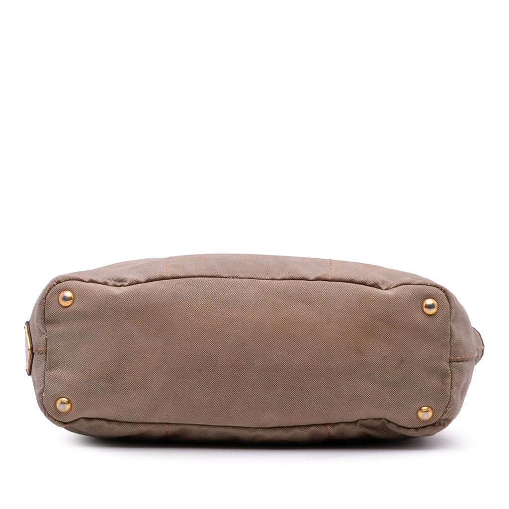 Prada Canvas Canapa Logo Tote - Image 6