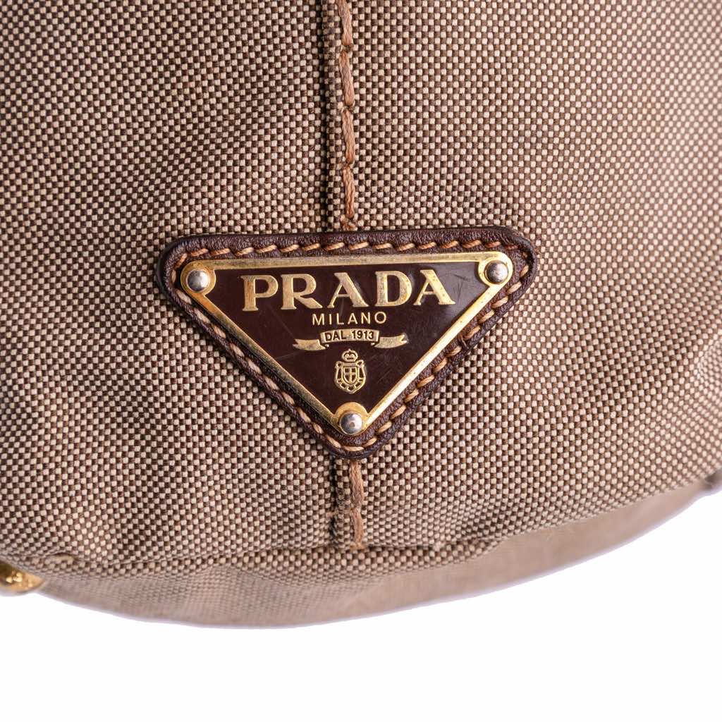 Prada Canvas Canapa Logo Tote - Detail 2