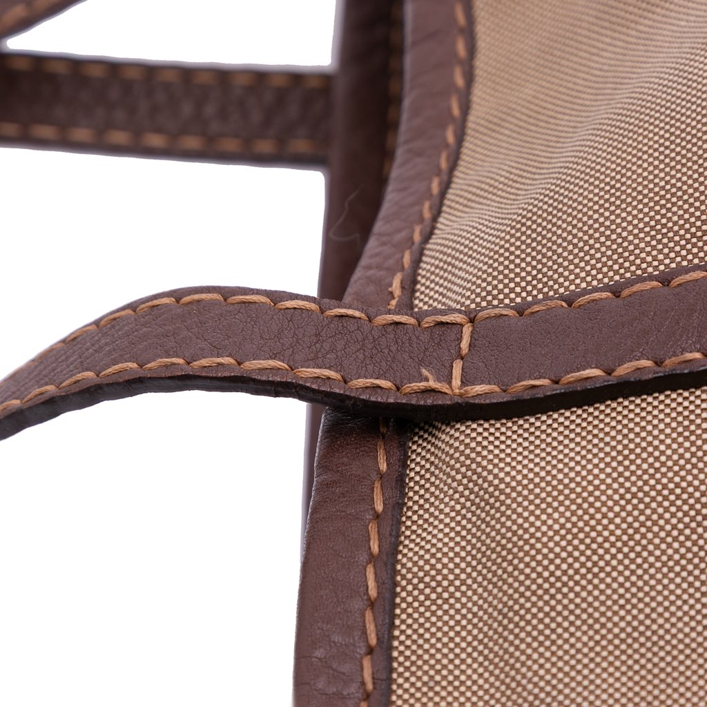 Prada Canvas Canapa Logo Tote - Image 12