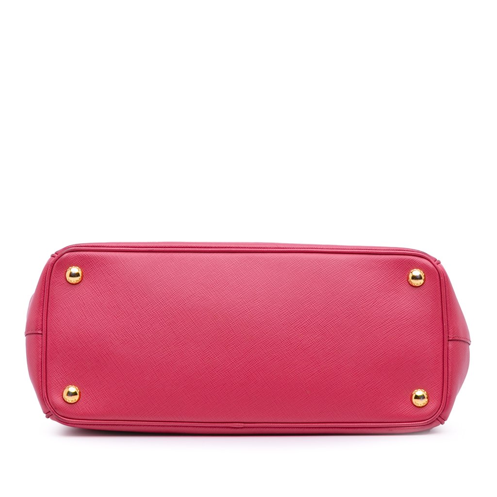 Prada Medium Saffiano Lux Galleria Double Zip Satchel - 3