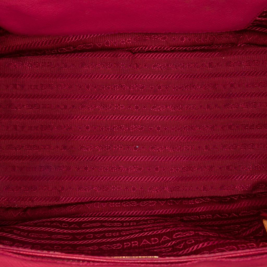 Prada Medium Saffiano Lux Galleria Double Zip Satchel - 4