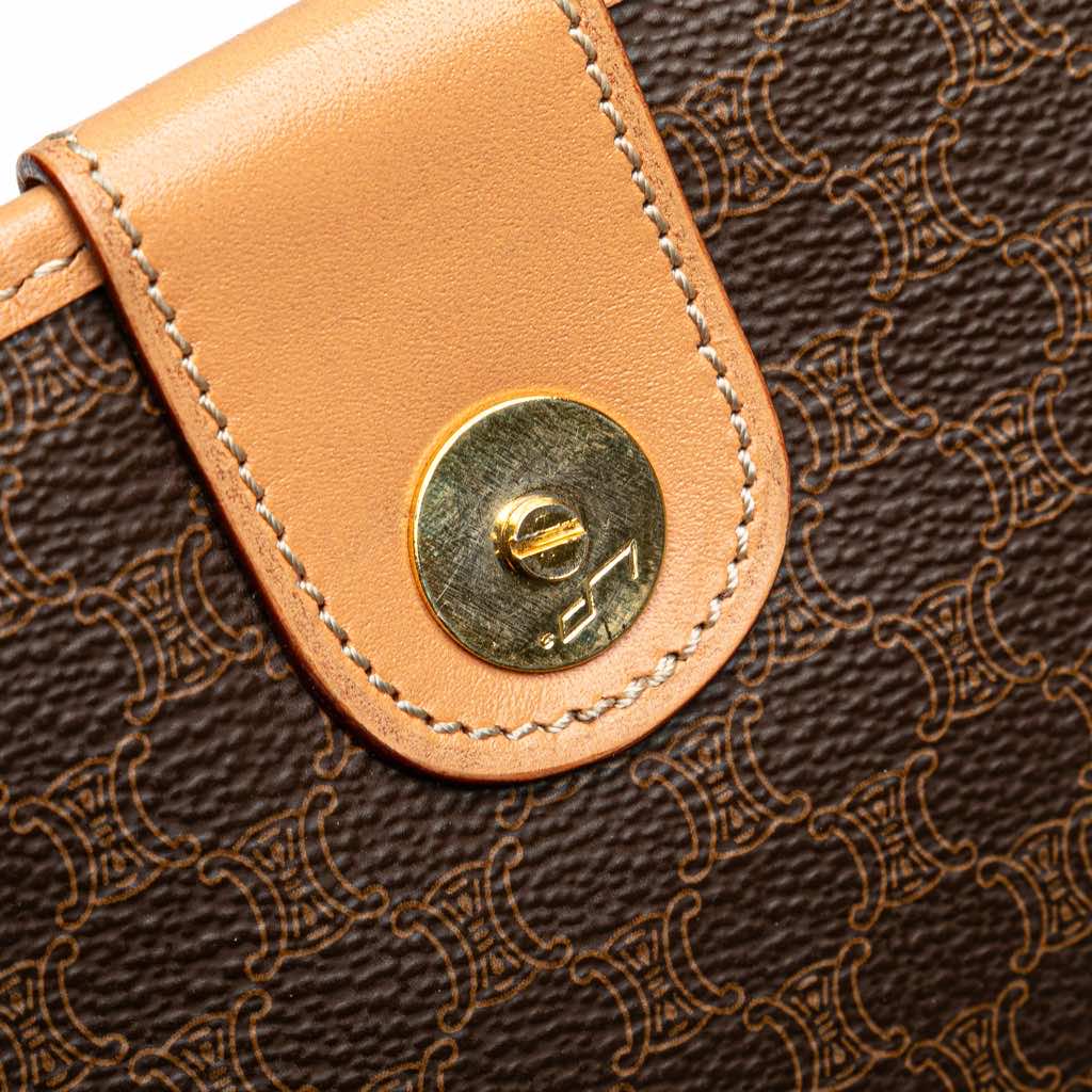 Celine Macadam Coated Canvas Crossbody - Image 10