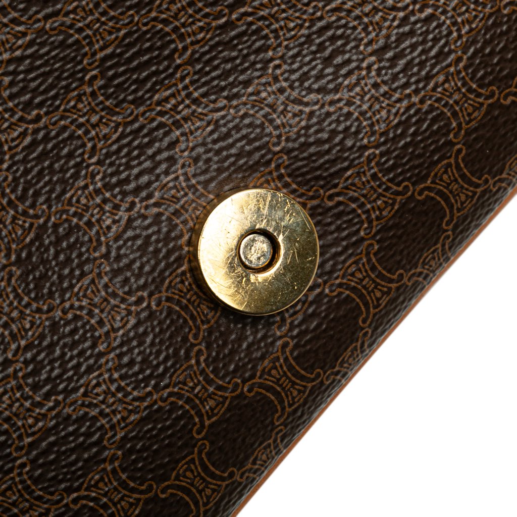 Celine Macadam Coated Canvas Crossbody - Image 11