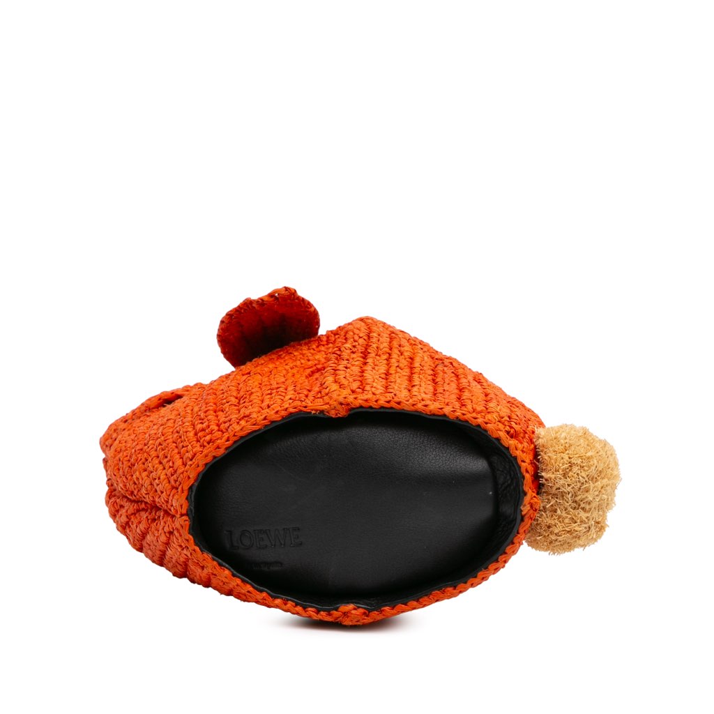 Loewe Mini Raffia Bunny Crossbody - 3