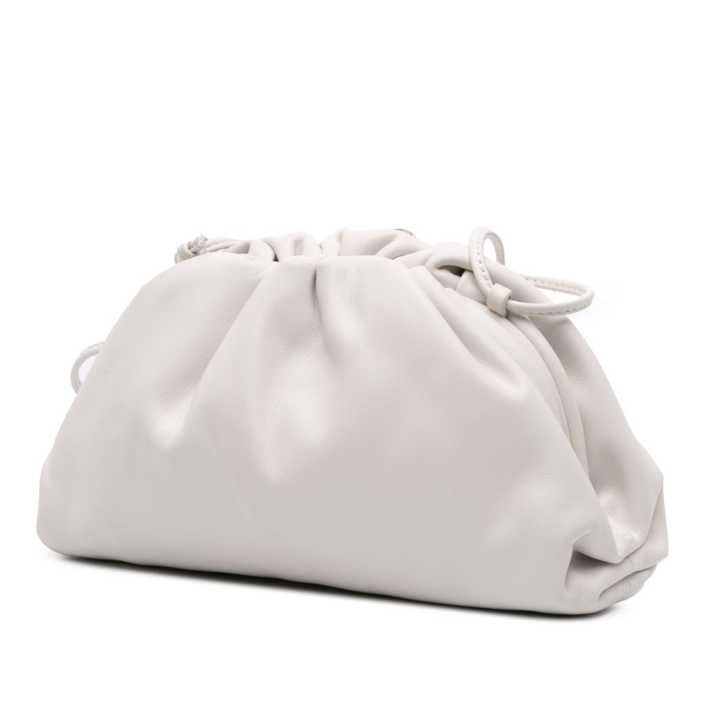 Bottega Veneta Lambskin The Mini Pouch Crossbody - Back view