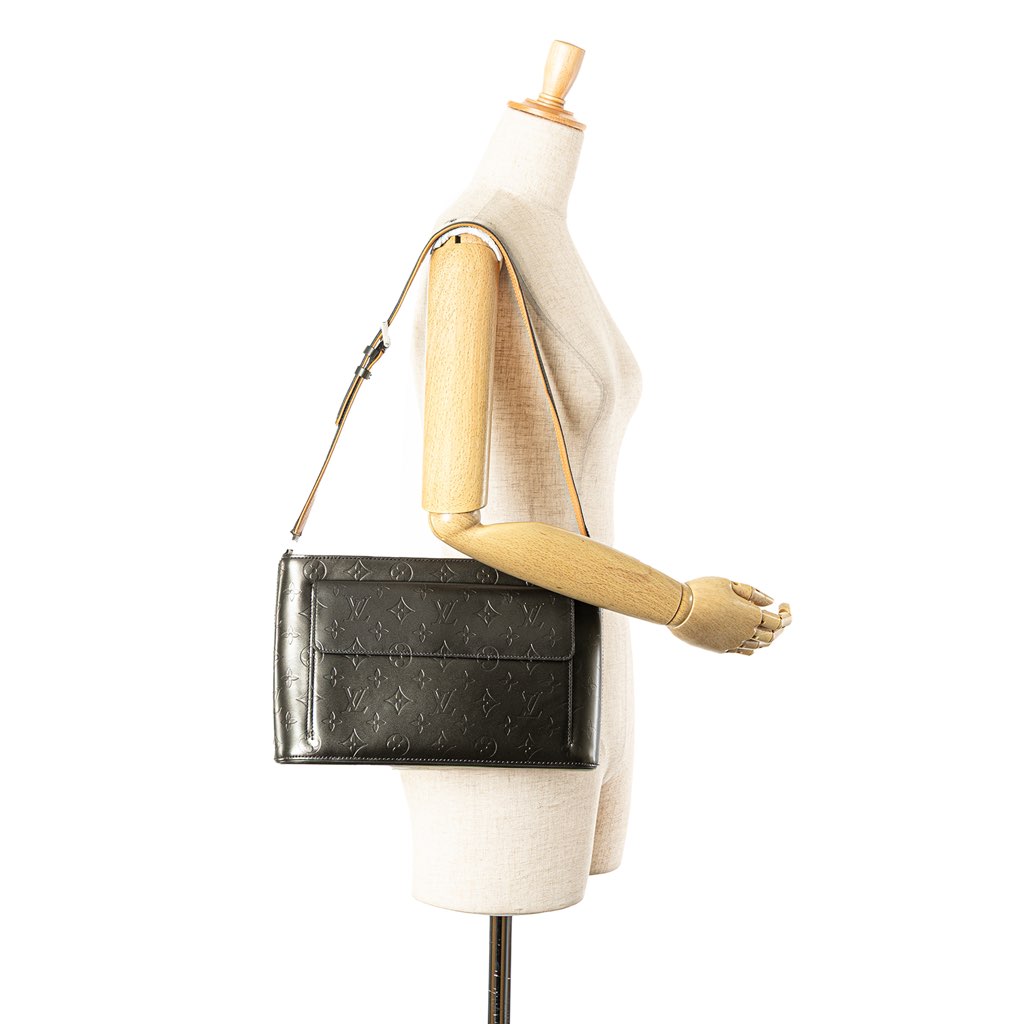 Louis Vuitton Monogram Mat Alston - Image 14