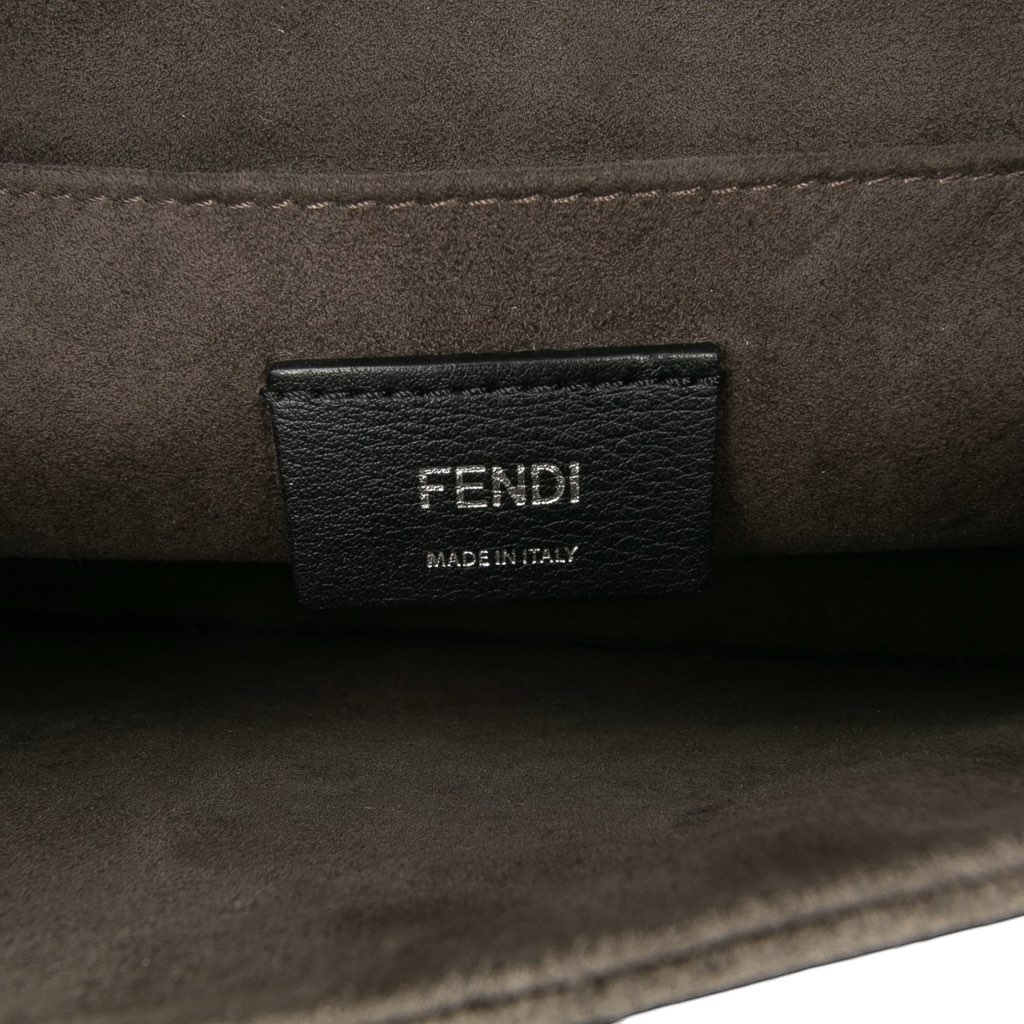 Fendi Medium Scalloped Leather Kan I Satchel - 5