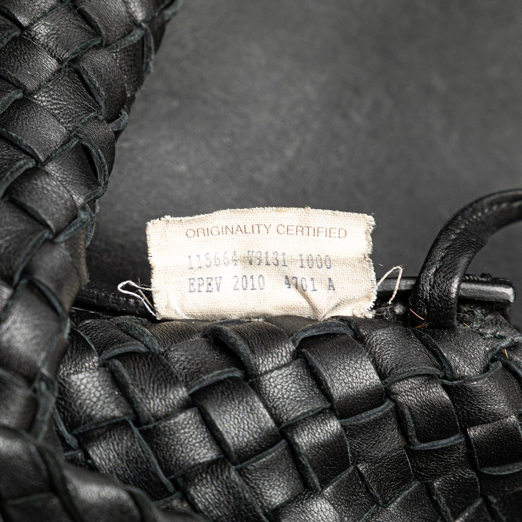 Bottega Veneta Medium Lambskin Intreccio Cabat Tote - 5