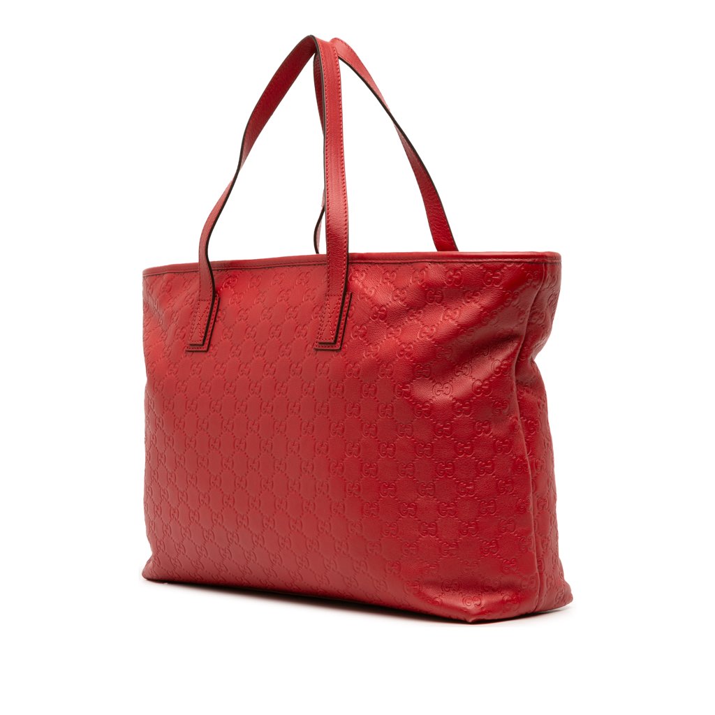 Gucci Large Guccissima Tote - Back view