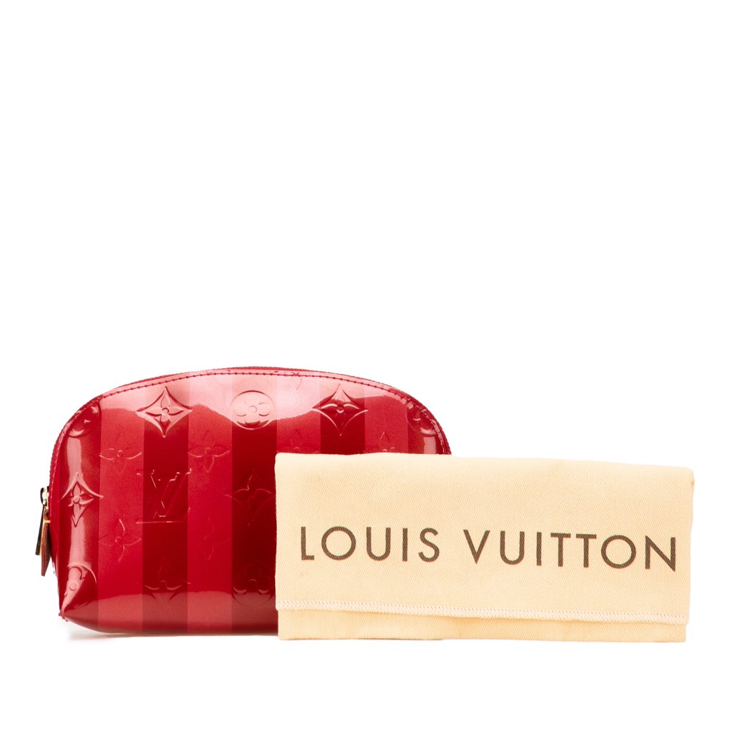 Louis Vuitton Monogram Vernis Rayures Cosmetic Pouch - Image 13