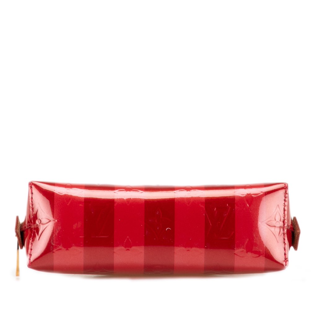 Louis Vuitton Monogram Vernis Rayures Cosmetic Pouch - Image 6