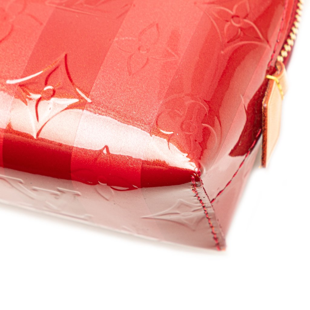 Louis Vuitton Monogram Vernis Rayures Cosmetic Pouch - Image 11