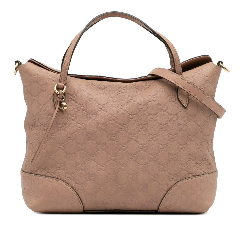 Gucci Medium Guccissima Bree Fold Over Tote