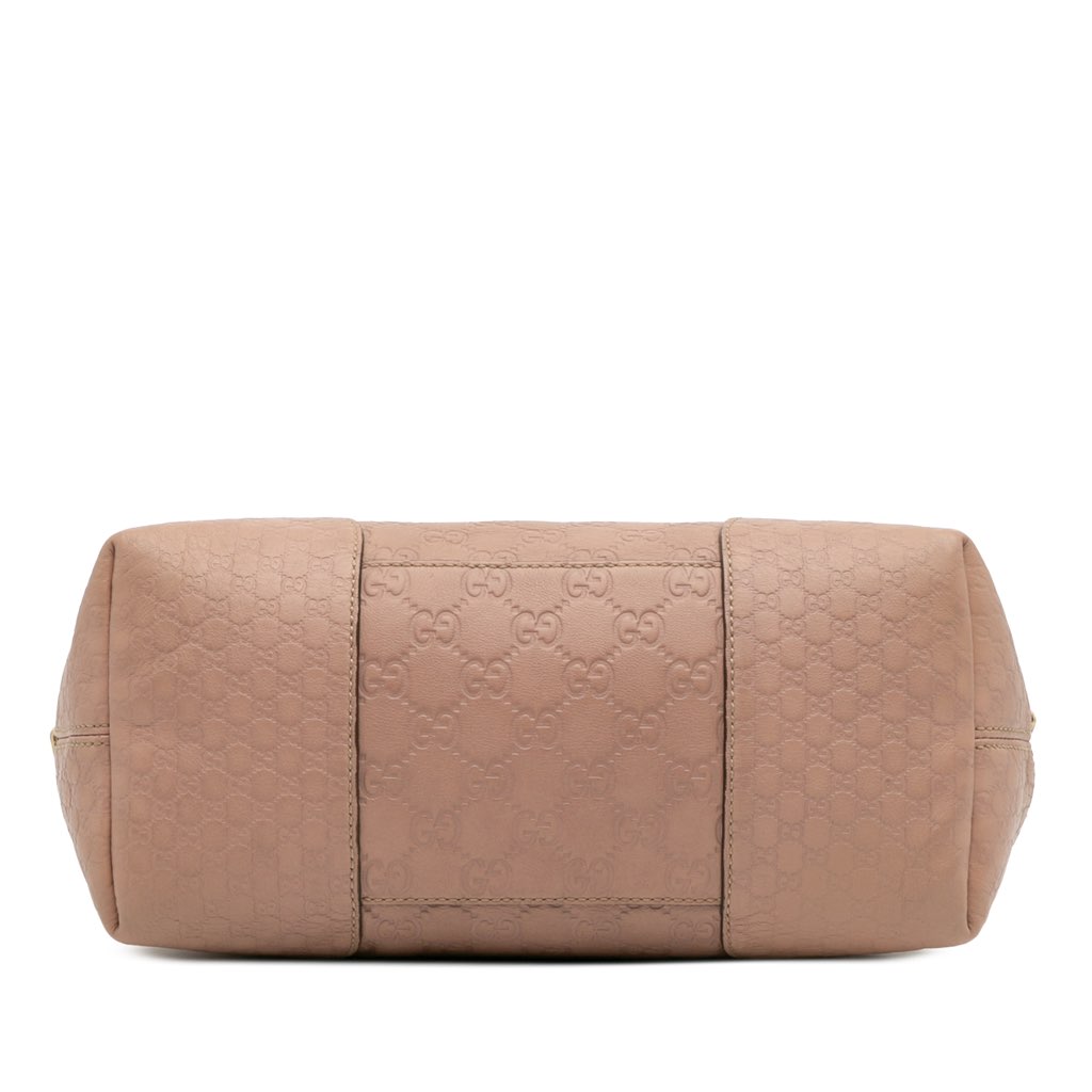 Gucci Medium Guccissima Bree Fold Over Tote - Image 6