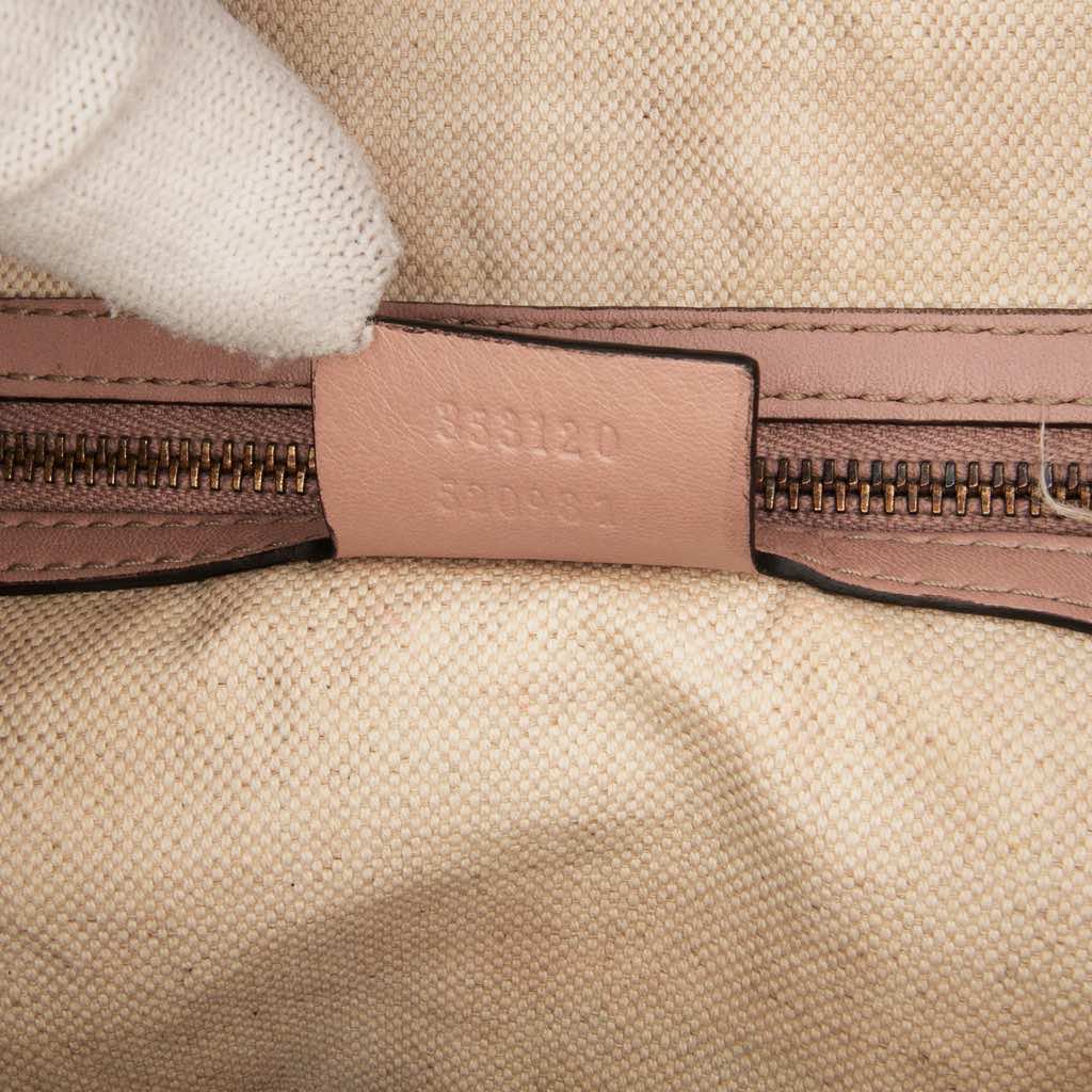 Gucci Medium Guccissima Bree Fold Over Tote - Detail 1