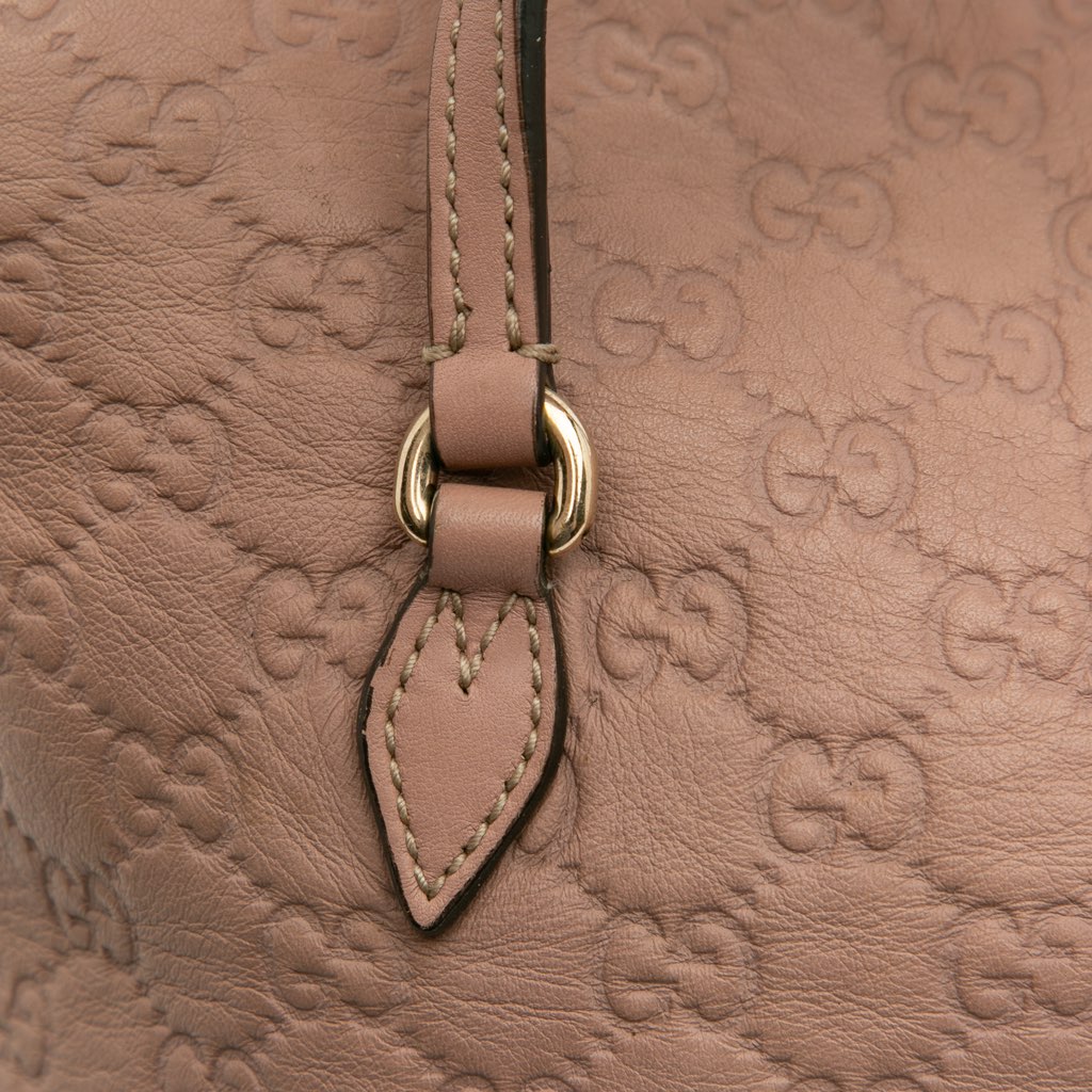 Gucci Medium Guccissima Bree Fold Over Tote - Image 12