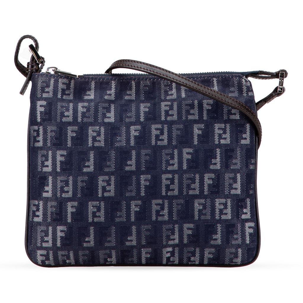 Fendi Zucchino Denim Crossbody