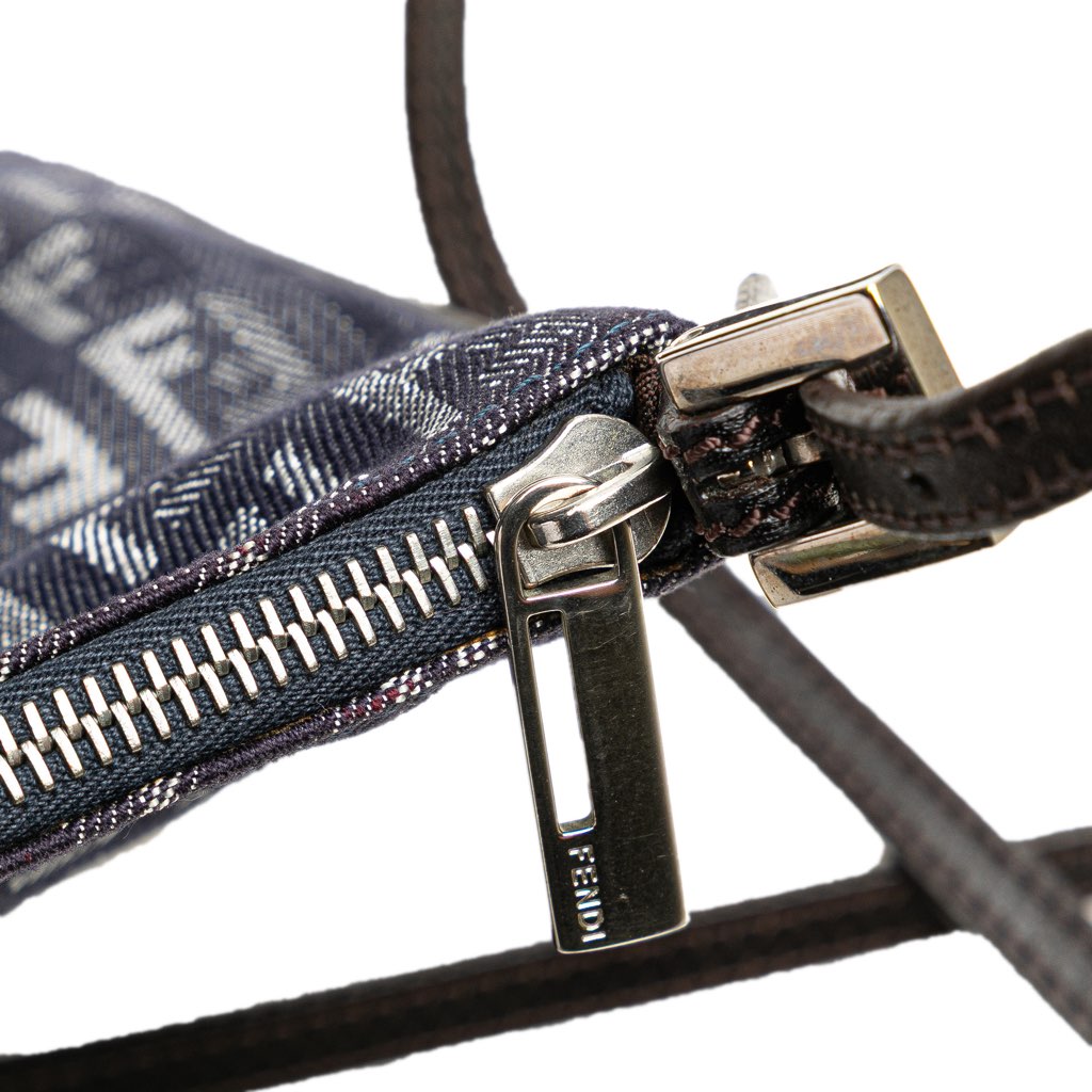 Fendi Zucchino Denim Crossbody - Detail 2