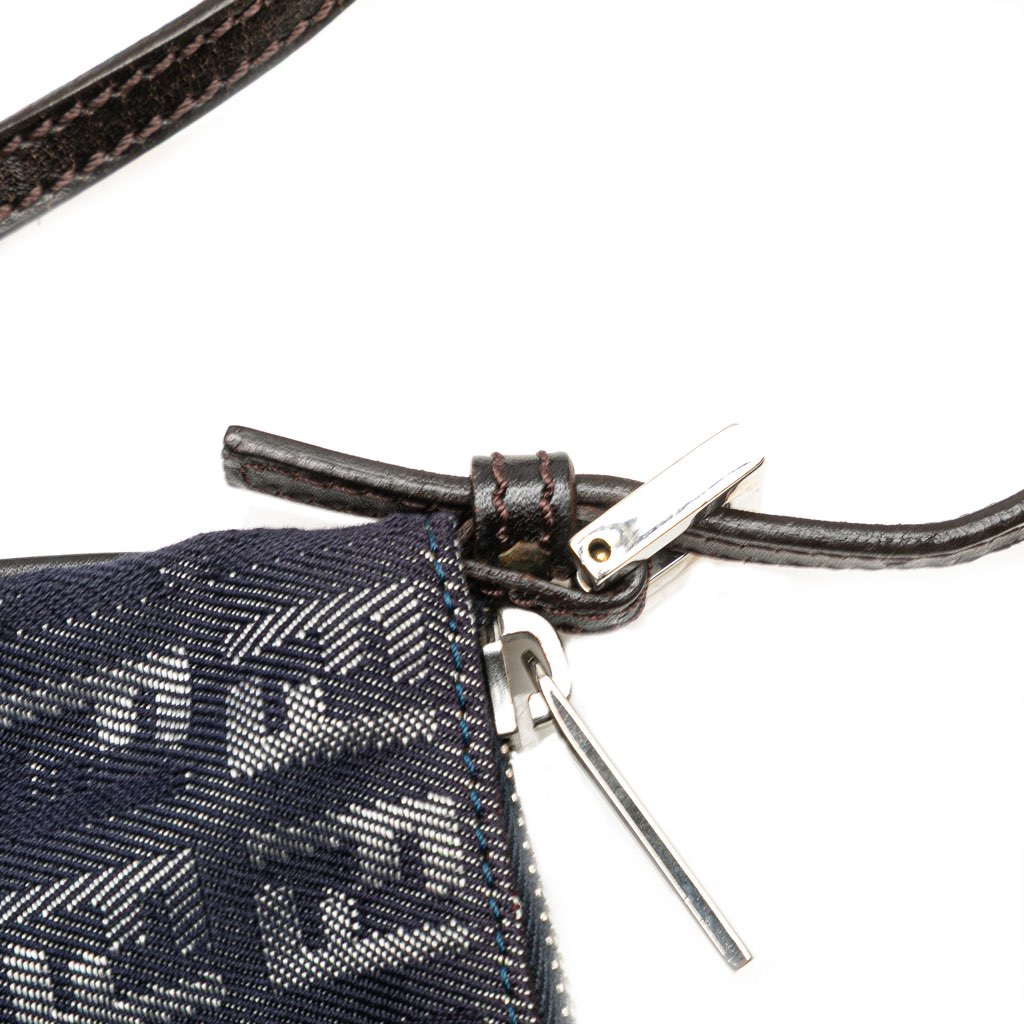 Fendi Zucchino Denim Crossbody - Image 10
