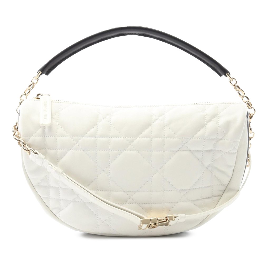 Dior Medium Lambskin Cannage Dior Vibe Hobo