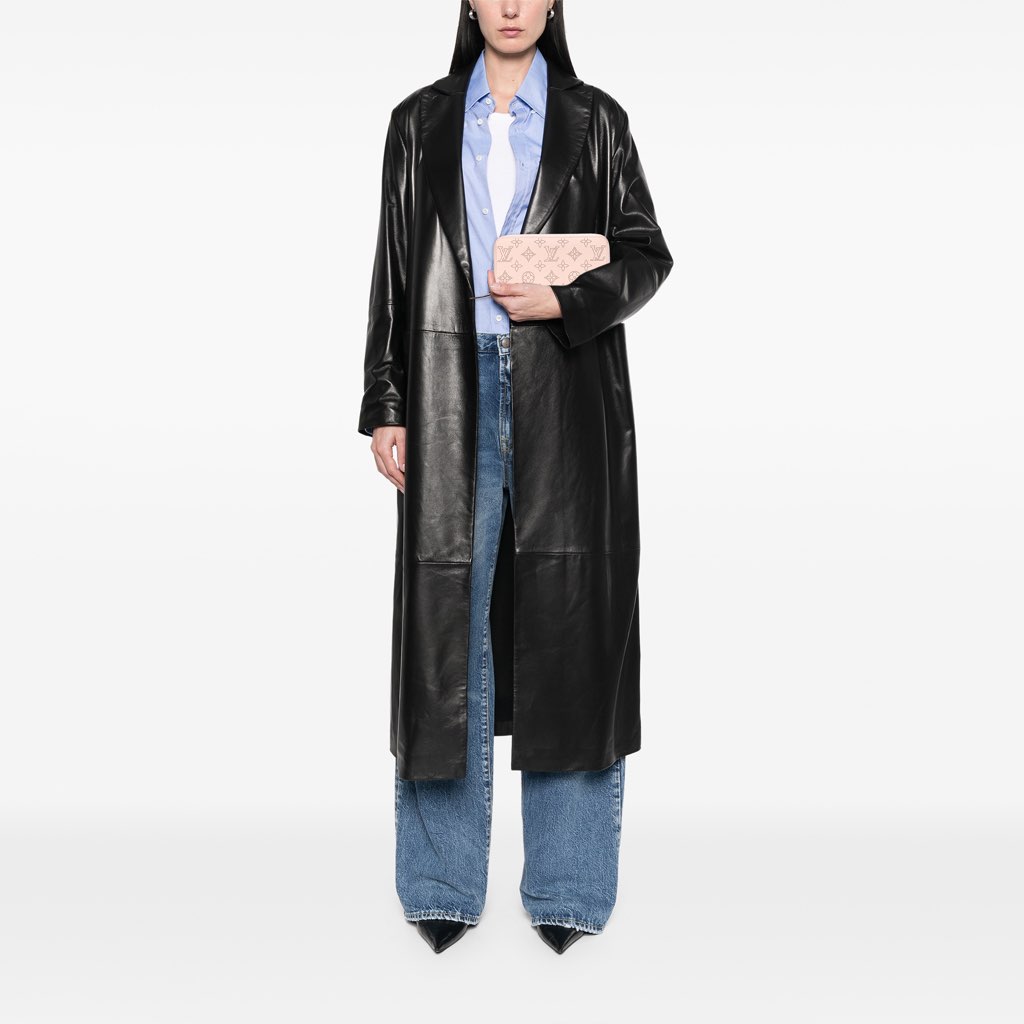 Louis Vuitton Monogram Mahina Zippy Wallet - Image 12