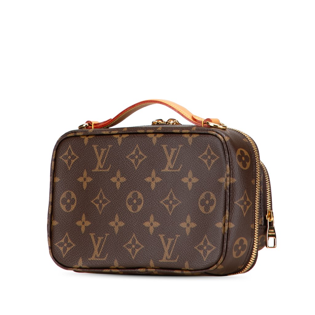 Louis Vuitton Monogram Utility Satchel - Back view