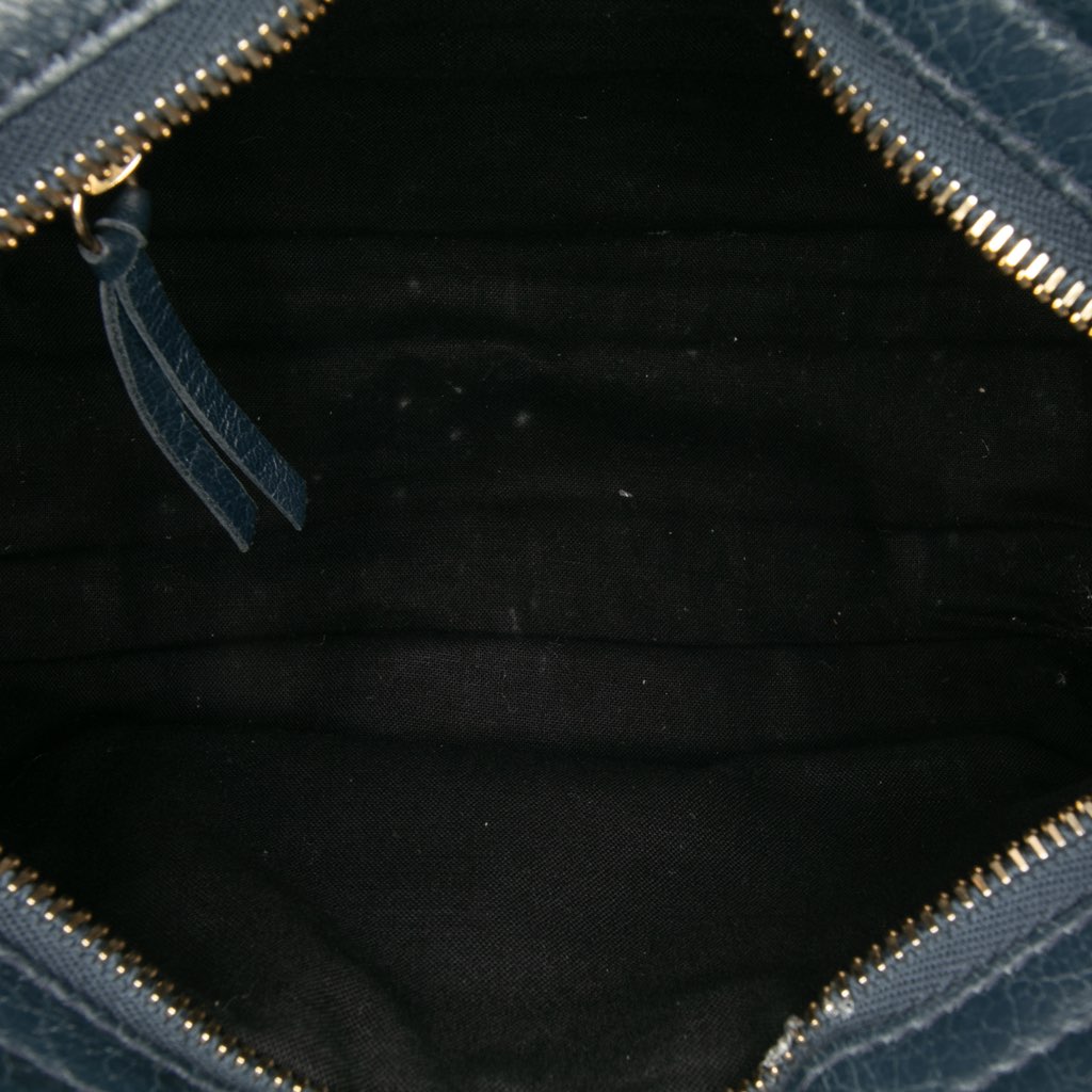 Balenciaga Mini Lambskin Motocross Classic City Satchel - 4