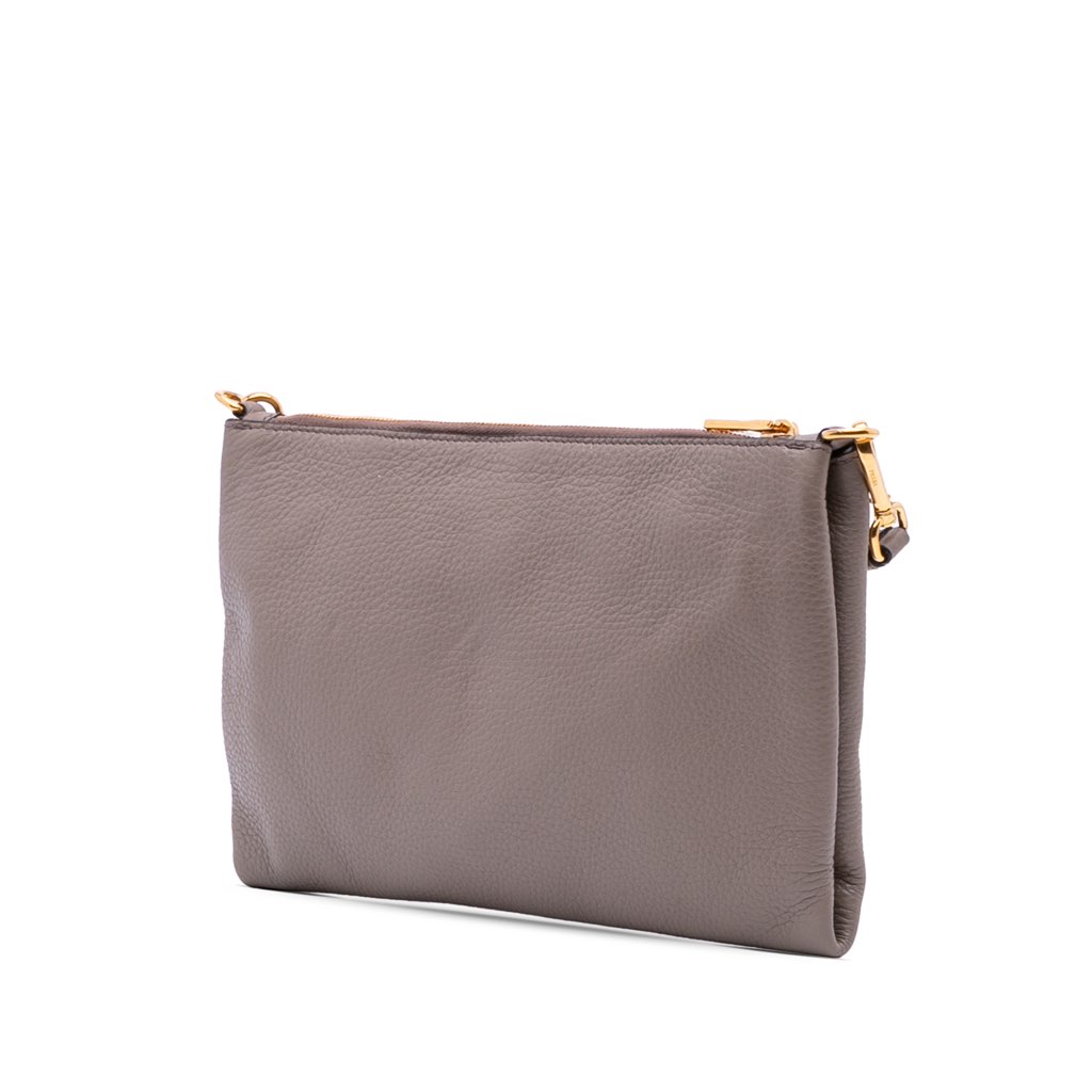 Prada Vitello Daino Crossbody - Back view