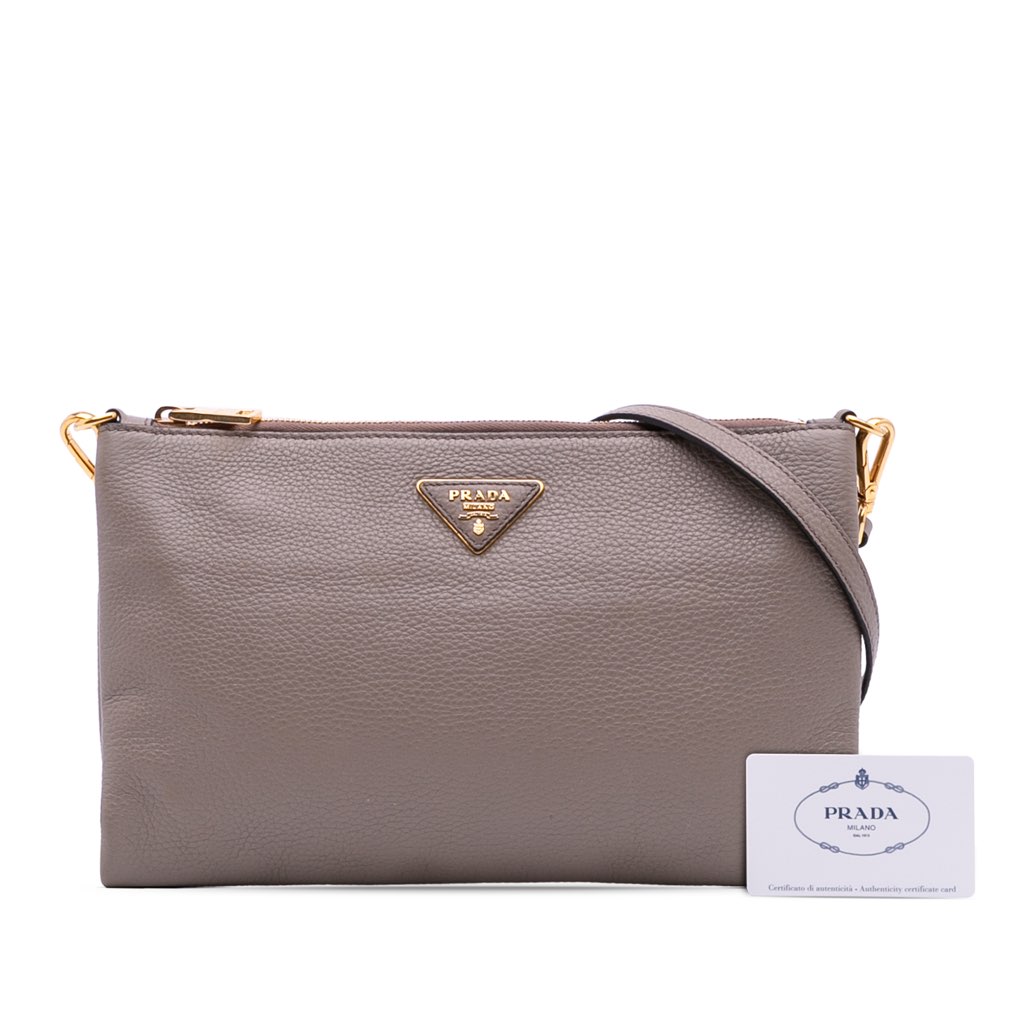 Prada Vitello Daino Crossbody - Image 15