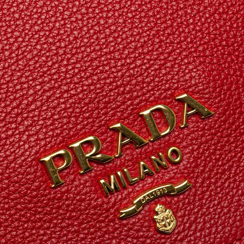Prada Vitello Daino Flap Crossbody - 5