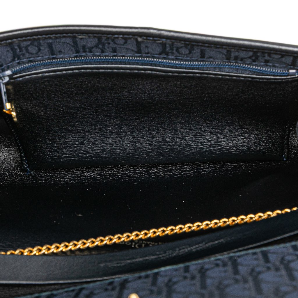 Dior Oblique Canvas Chain Crossbody - 4