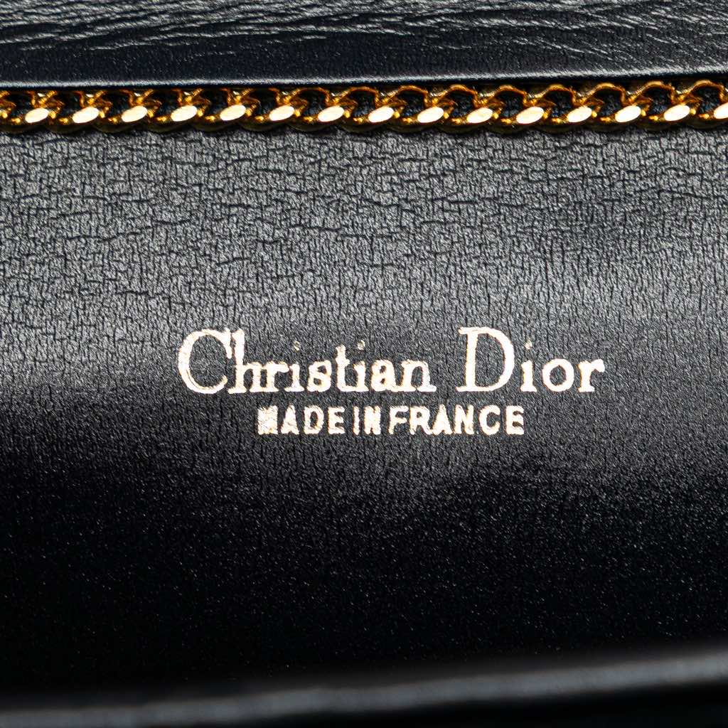 Dior Oblique Canvas Chain Crossbody - Side view