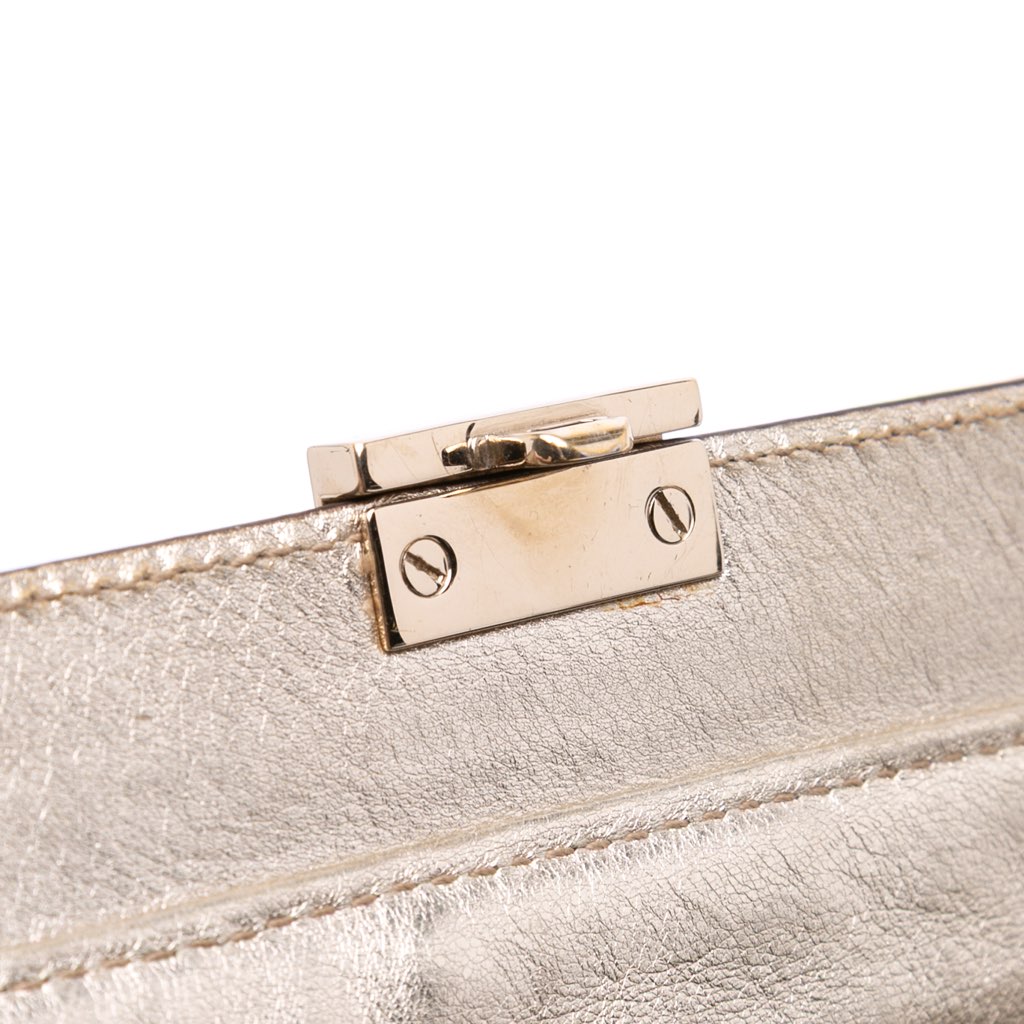 Gucci Metallic Guccissima Web Treasure Handbag - Detail 2