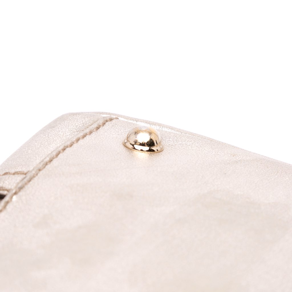 Gucci Metallic Guccissima Web Treasure Handbag - Image 12