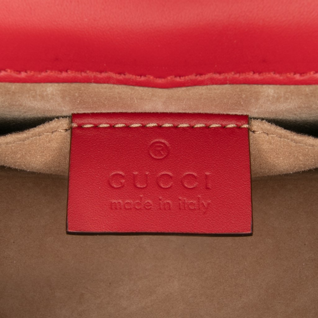 Gucci Mini Leather Sylvie Chain Crossbody - 5