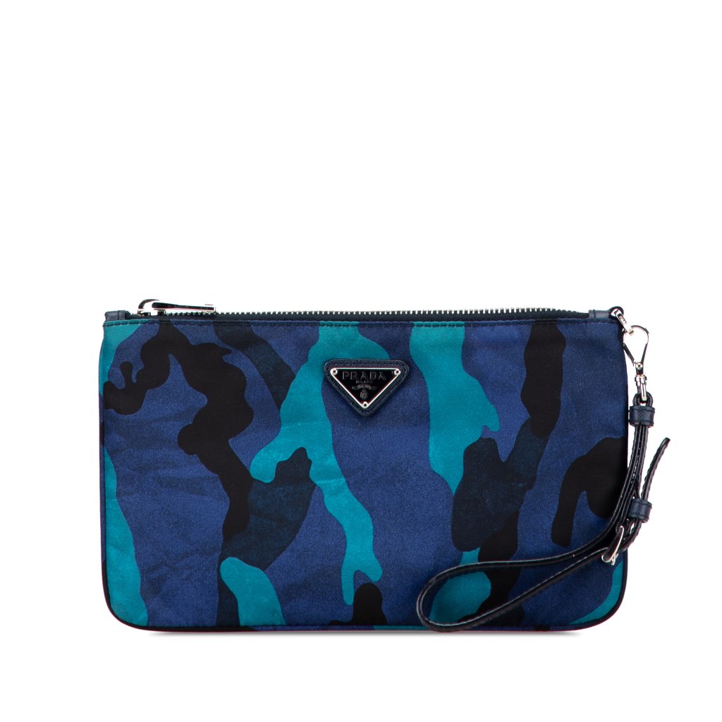 Prada Tessuto Camouflage Clutch