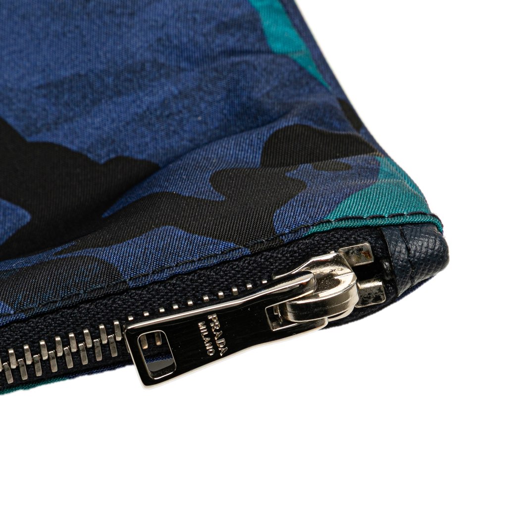 Prada Tessuto Camouflage Clutch - Image 11