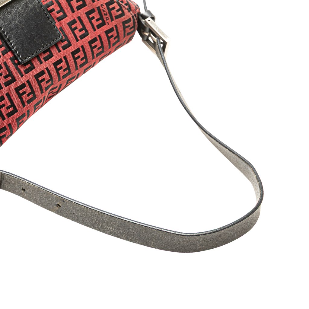 Fendi Zucca Canvas Double Flap Mamma - Image 14