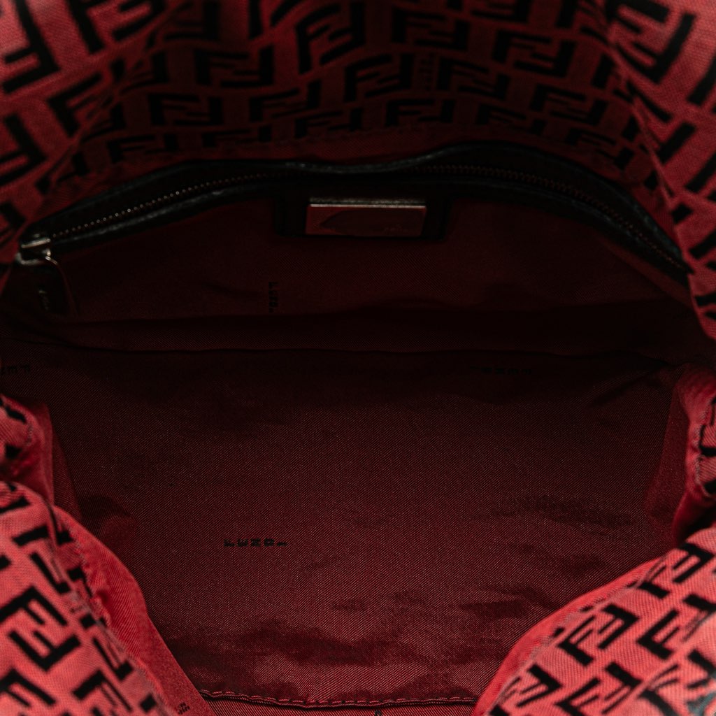 Fendi Zucca Canvas Double Flap Mamma - 4