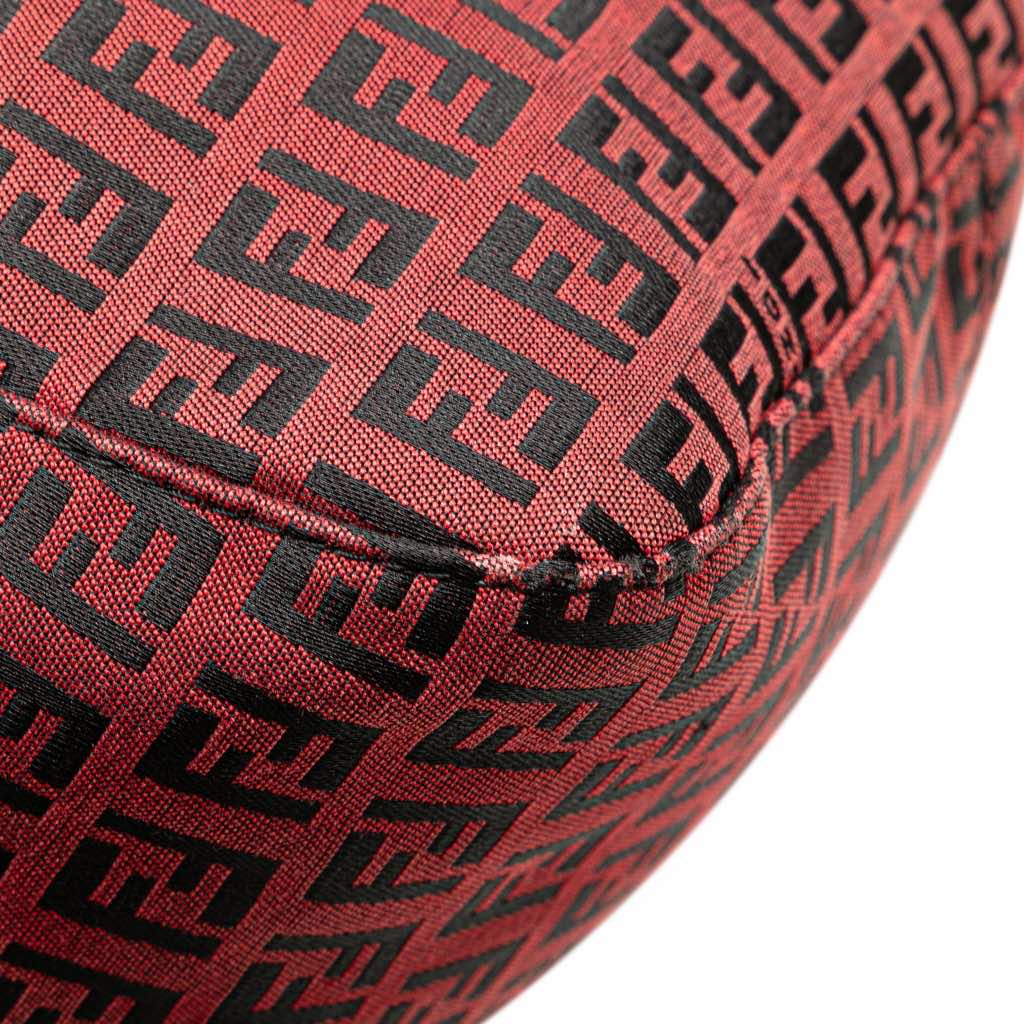 Fendi Zucca Canvas Double Flap Mamma - Image 12