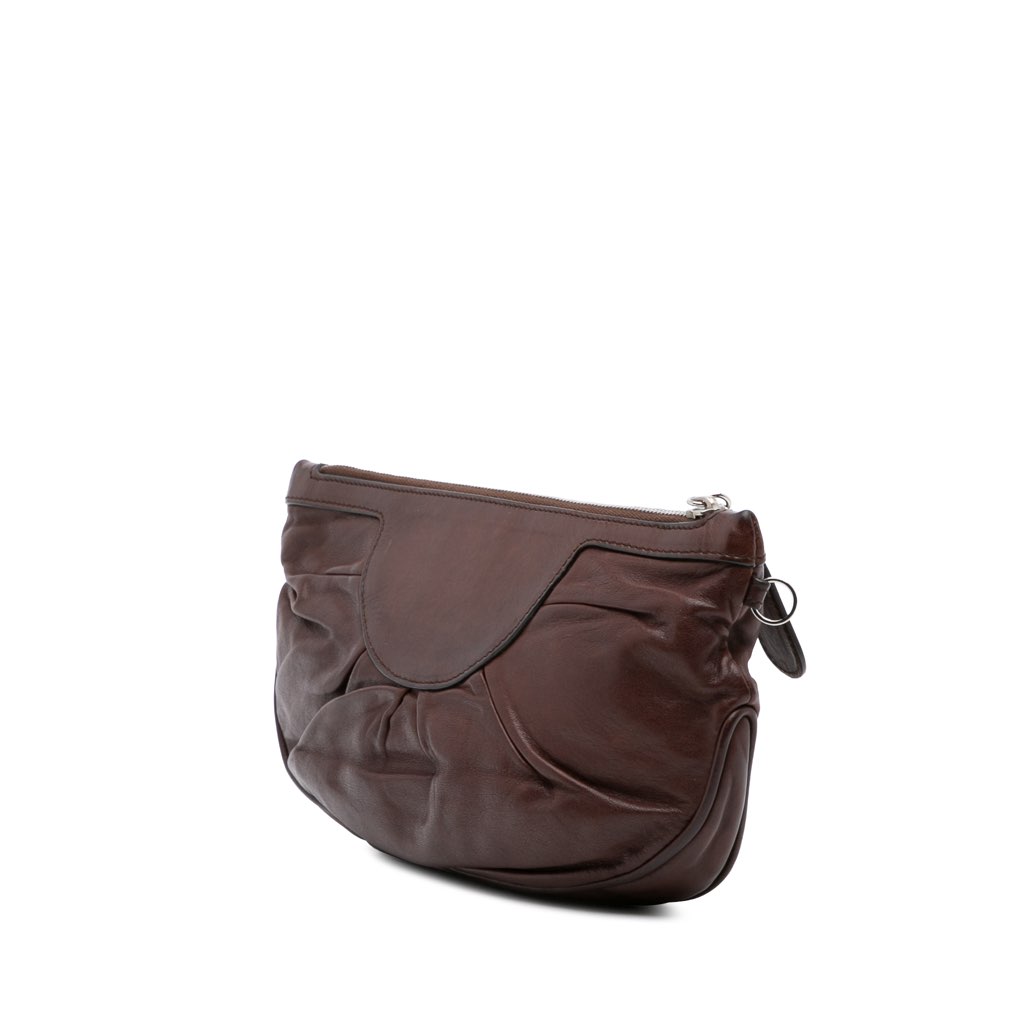 Dior Leather Babe Clutch - Back view