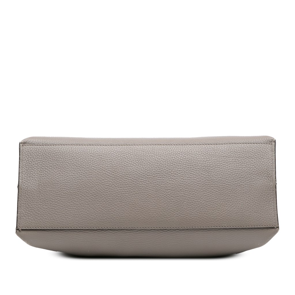 Gucci Medium Leather Bamboo Daily Satchel - Image 6