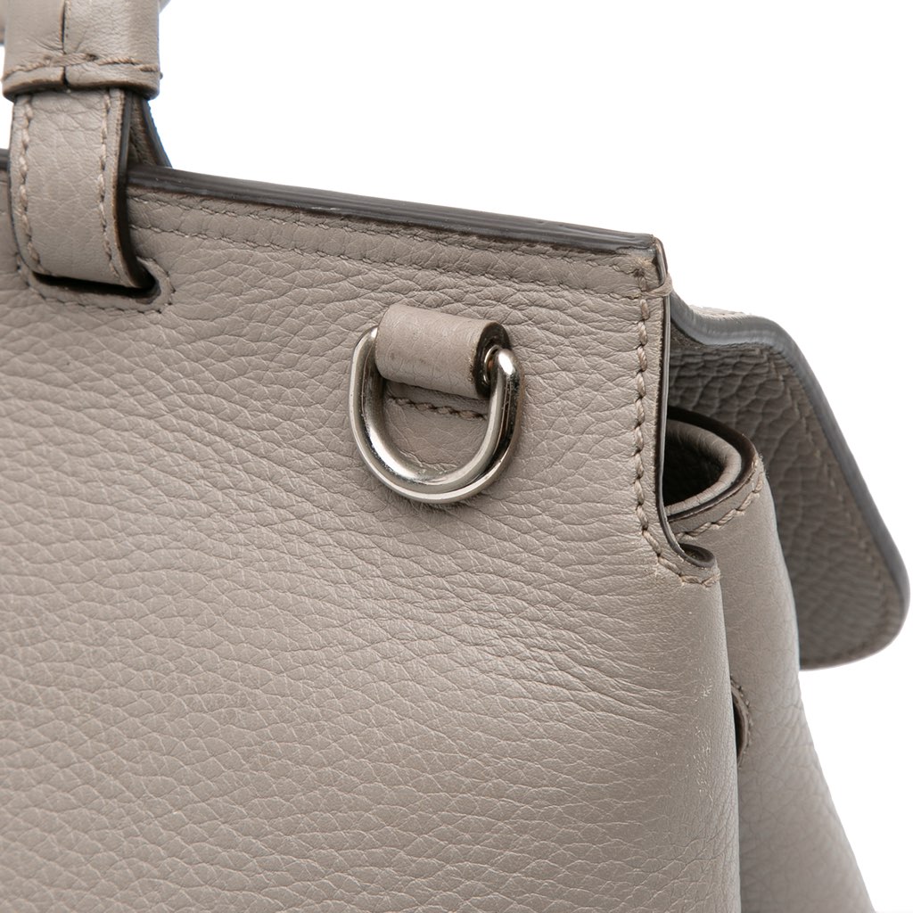 Gucci Medium Leather Bamboo Daily Satchel - Detail 2