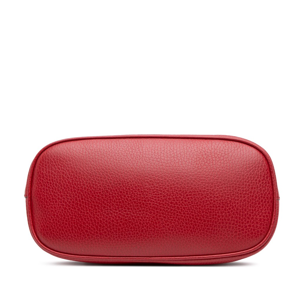 Gucci Mini Leather GG Charm Dome Satchel - Image 6