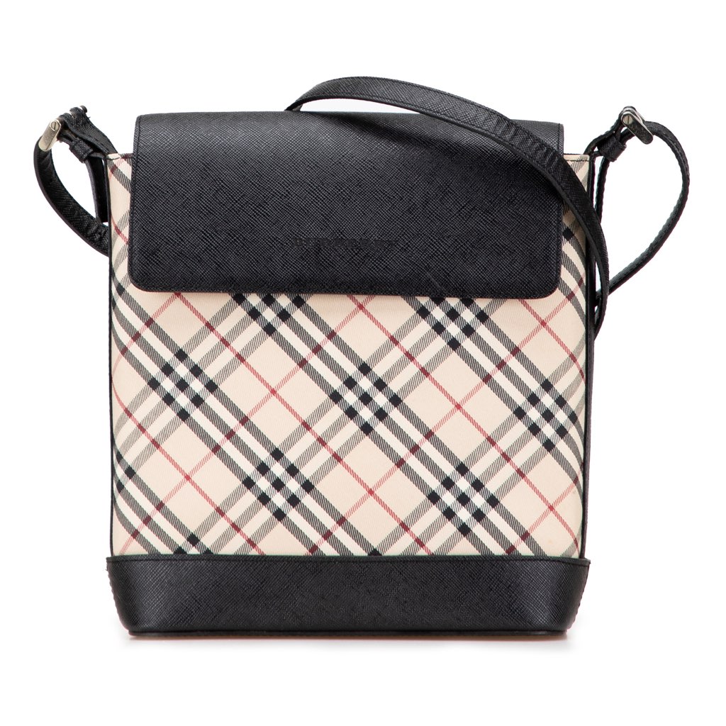 Burberry Nova Check Canvas Crossbody